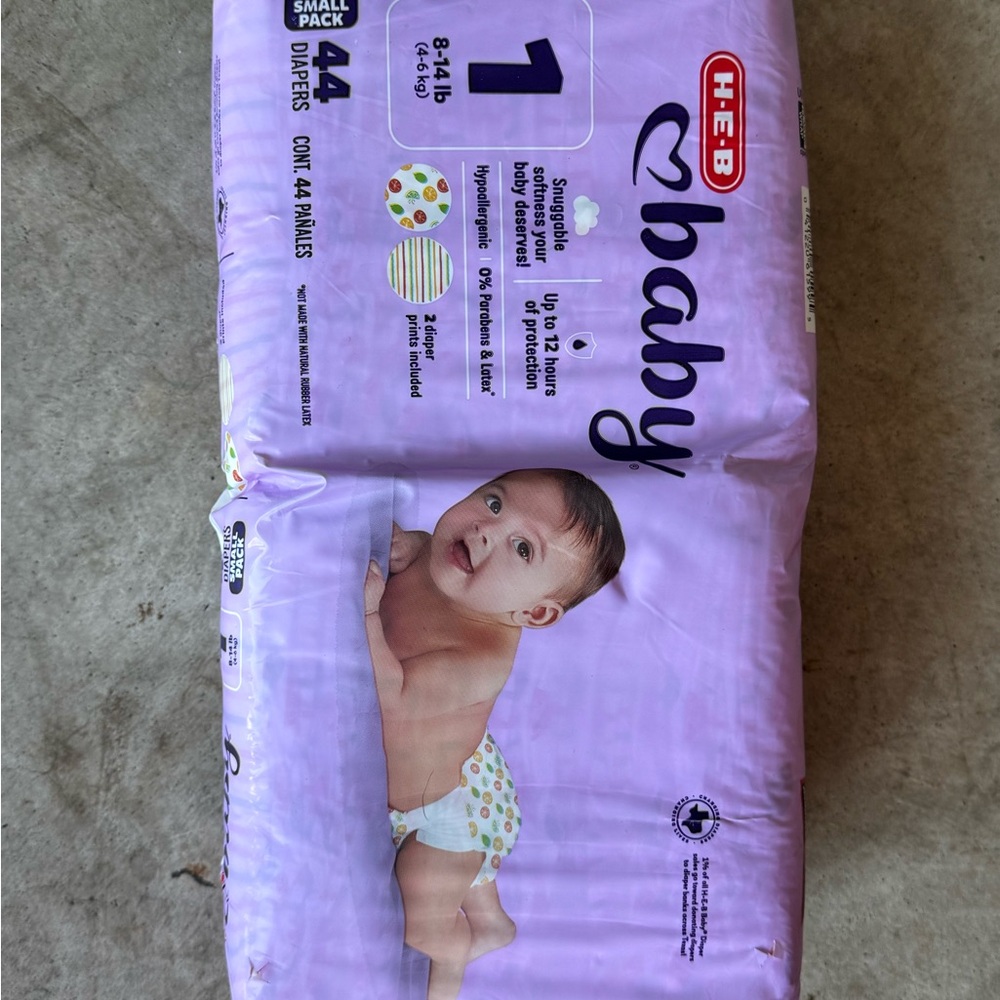 Baby Diapers - size 1